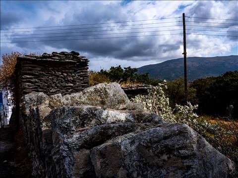 Andros Island - Old walls