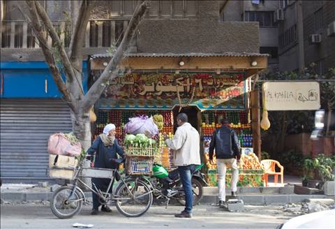 Egyot - Cairo, a street
