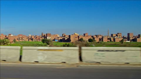 Egypt - Cairo, informal settlements around the city