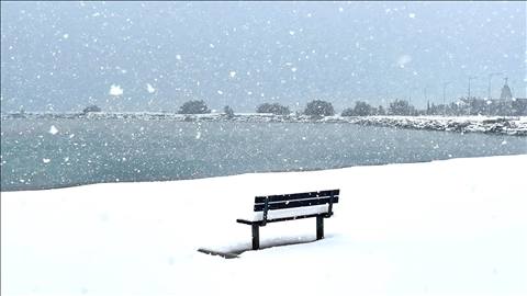 Glyfada beach - winter times