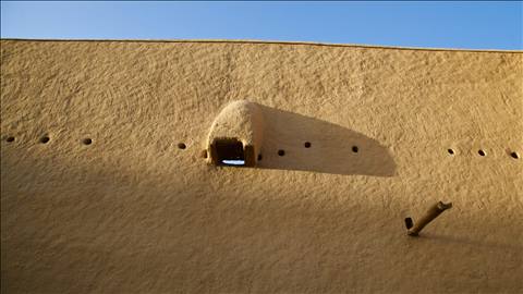 Riyadh - old town, a mad elevation of a Palace