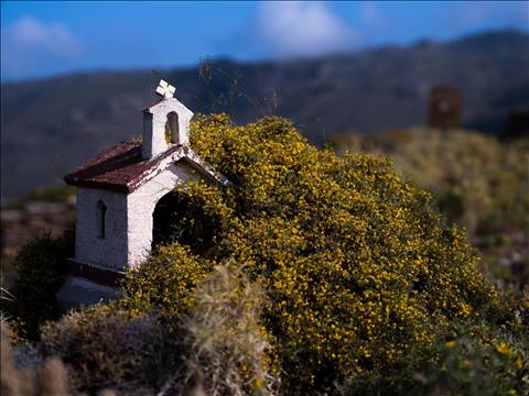 Andros - Small Chapel in the side of the road