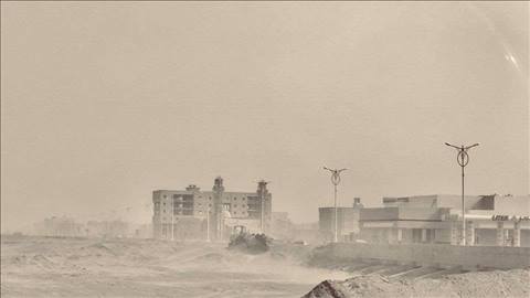 Saudi Arabia - Jazzan under sand storm