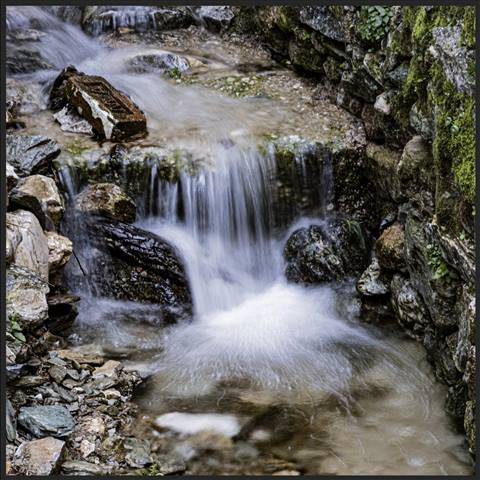 Pelion - small torrents in winter