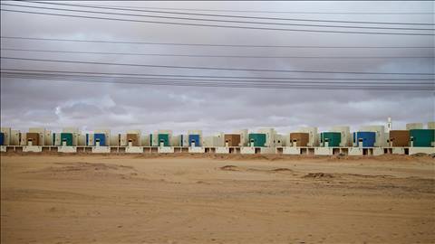 Saudi Arabia - Jazzan region.  Housing development of local authorities