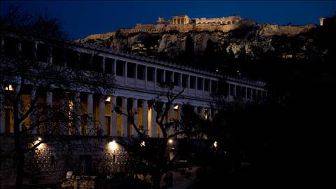 Athens, L'Agora and the Acropolis