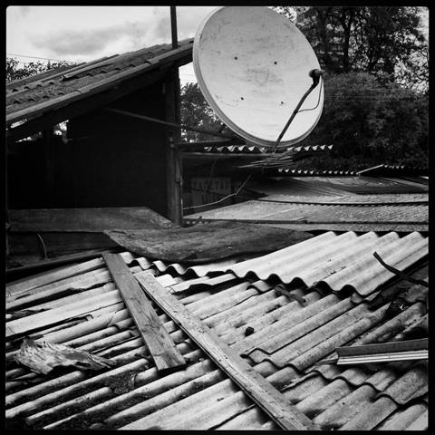 Skopje in B&W
